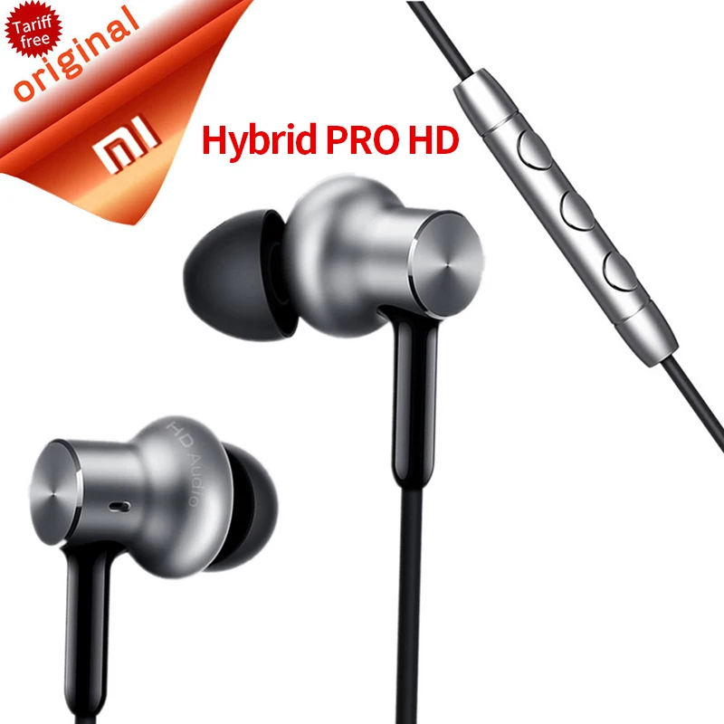 Внутриканальные наушники Xiaomi Mi Hybrid Pro HD оригинальные шумоподавляющие с
