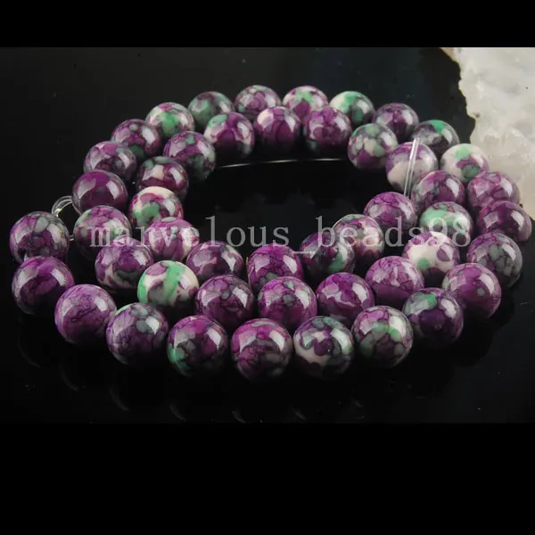 Бесплатная доставка Красивые Украшения 8 мм разноцветные Круглые разделители