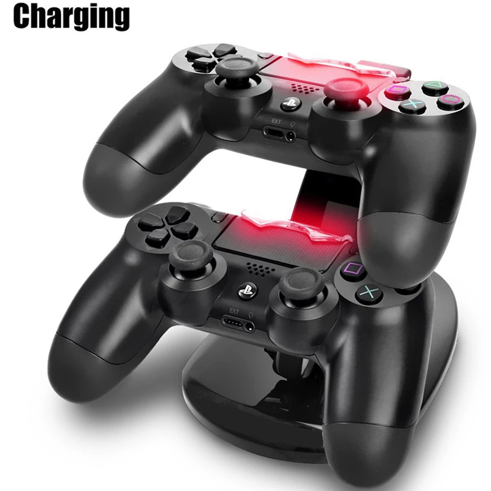 HAOBA аксессуары для PS4 джойстик зарядное устройство Play Station 4 Dual Micro USB зарядная
