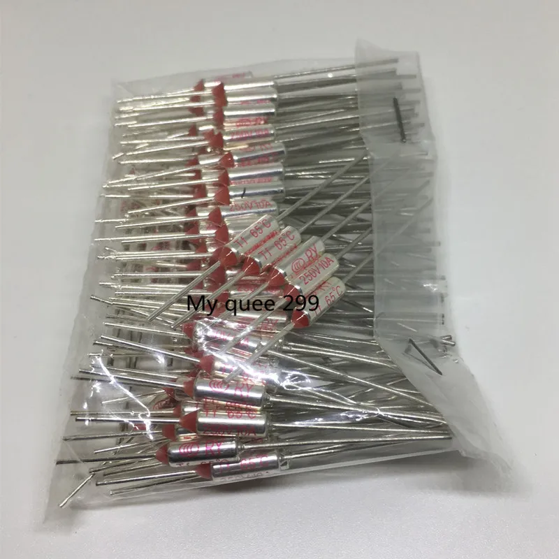 RY температурный предохранитель рисоварка тепловой 10A 65 градусов ~ 85/100/125/175/192/105/110