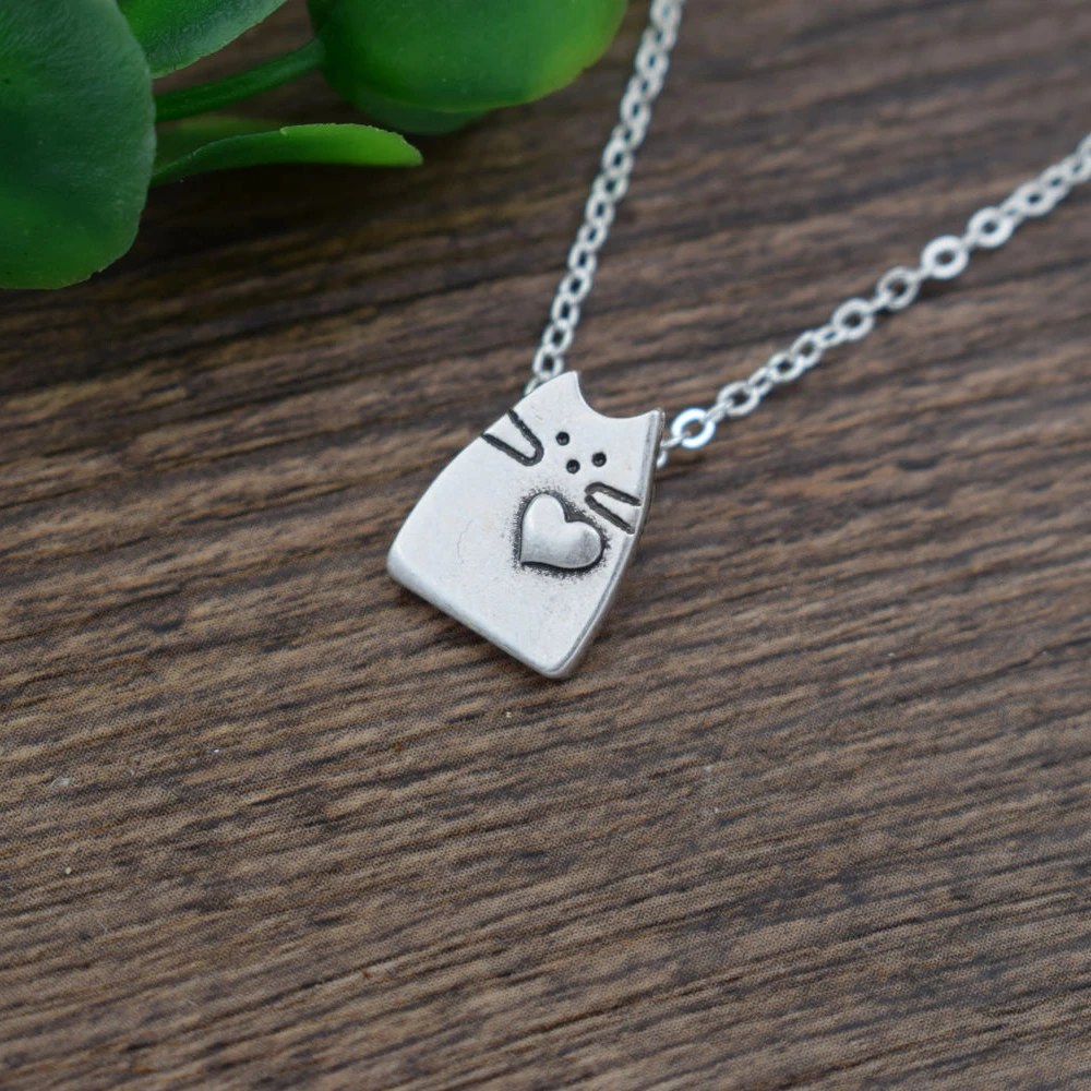 Женское Ожерелье с кошкой SanLan изысканные украшения подарок|Ожерелья подвеской| |