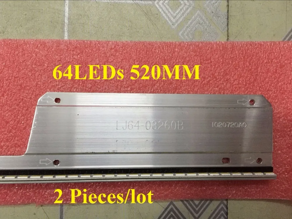 2 шт./лот SSL480-3E2K LJ64-03260B светодиодный ленты S 2012SGS48 7030 64 REV1.0 s 520 мм используемые части