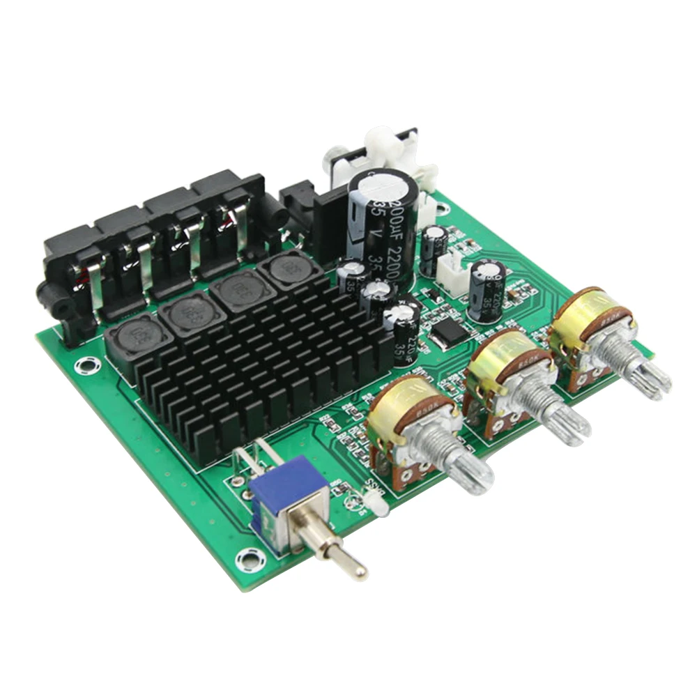 AIYIMA XH M570 TPA3116D2 DC24V AC17V 80W * 2 стерео TPA3116 цифровой усилитель звука предусилитель тона