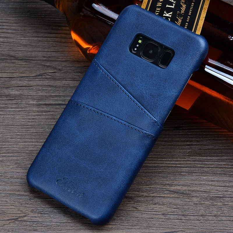 ITEUU S8/S8PLUS Новый кожаный чехол в стиле ретро для Samsung Galaxy S8 Plus чехлы с отделением