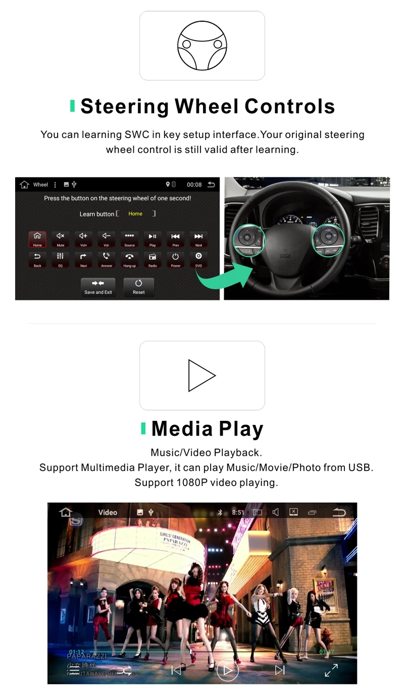 OZGQ радио автомобиль Android 8,1 9,0 система PX30 9 ''экран мультимедиа для hyundai 9th Sonata-поддержка Canbus MP3-плеер Carplay