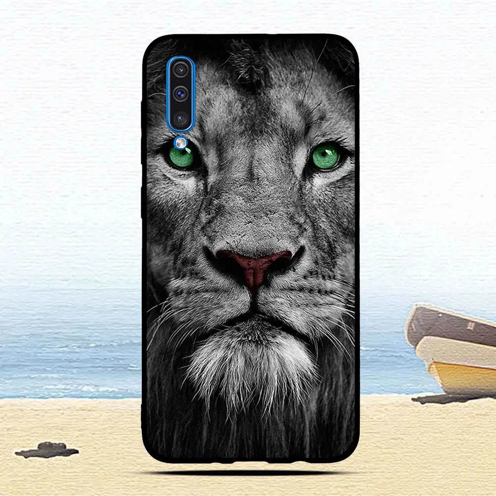 Чехол для samsung Galaxy A50, модный защитный чехол с мультяшным животным, роскошный ТПУ чехол s, чехлы для мобильных телефонов - Цвет: 38