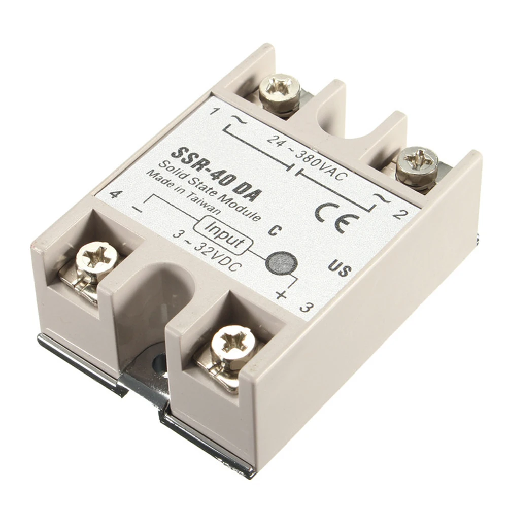 Горячая ЖК дисплей PID REX C100 Температура контроллер комплект + max.40A SSR K регулятор