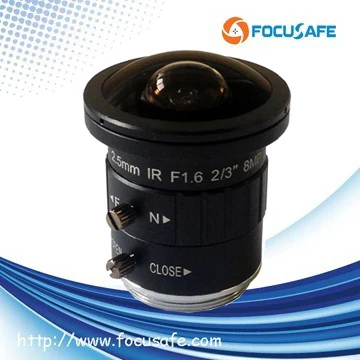 Инфракрасная линза видеонаблюдения Focusafe CS 1 25 мм 180 градусов|Запчасти для CCTV| |