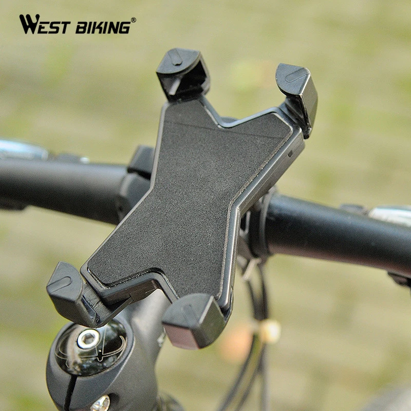 Велосипедный держатель для телефона WEST BIKING подставка сотового GPS велосипеда