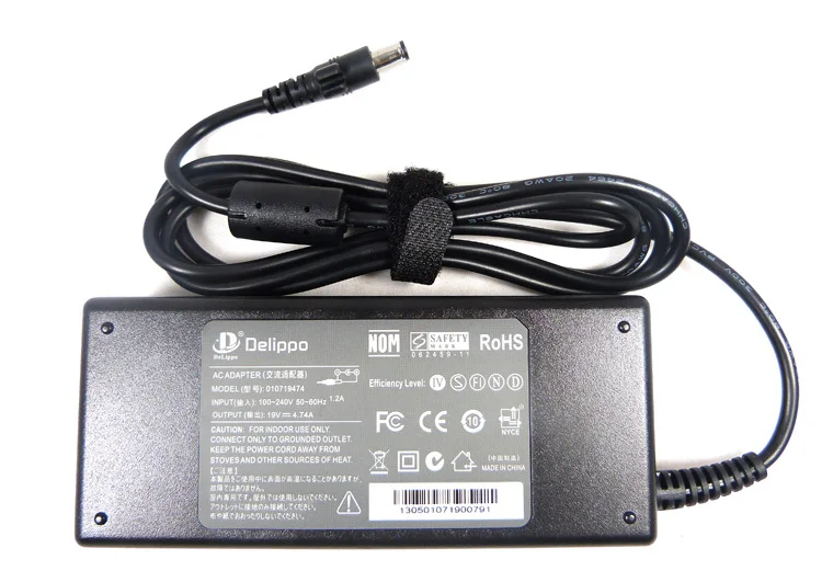 Delippo 19V 4.74A 90W адаптер переменного тока для samsung R428 R410 R65 R520 R522 R530 R580 R560 R518 R410 R429 ноутбук Зарядное устройство Питание