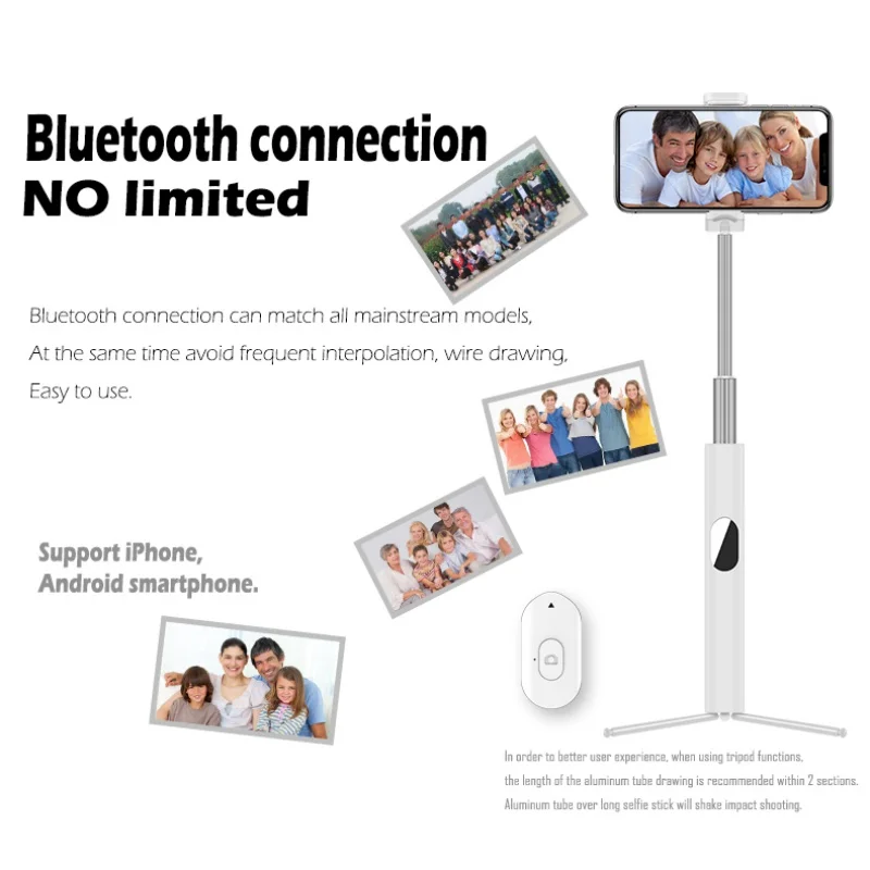 Селфи-Палка с Bluetooth Трипод монопод раздвижная селфи-палка ручной мини-монопод