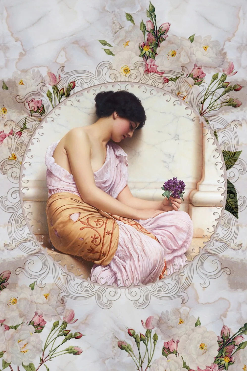 

Classic Home Decor europe figure curtains for living room Photo Customize size