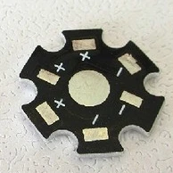 Отличное качество 1 Вт 3 5 алюминиевая Базовая пластина 20 мм Диаметр толщина