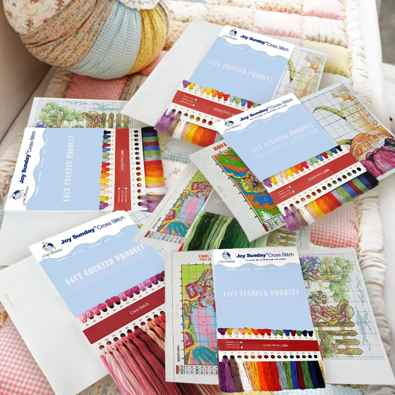 Joy Sunday R929 Бесплатная доставка 14CT 11CT подсчитанные и отпечатанные украшения для