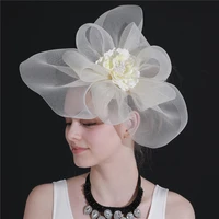 fascinators hats hair accessories for wedding church party kentucky nylon crinoline derby ascot races new multi colors xmf230