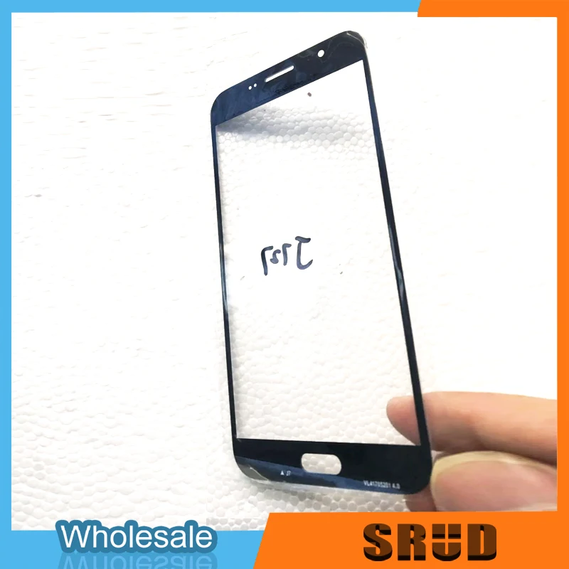 

10Pcs Black Front Outer Glass For Samsung Galaxy J727 J737 With OCA Laminated