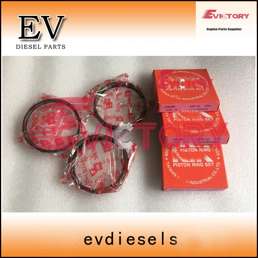 For yanmar engine repair 3TNC80 Piston ring set | Автомобили и мотоциклы