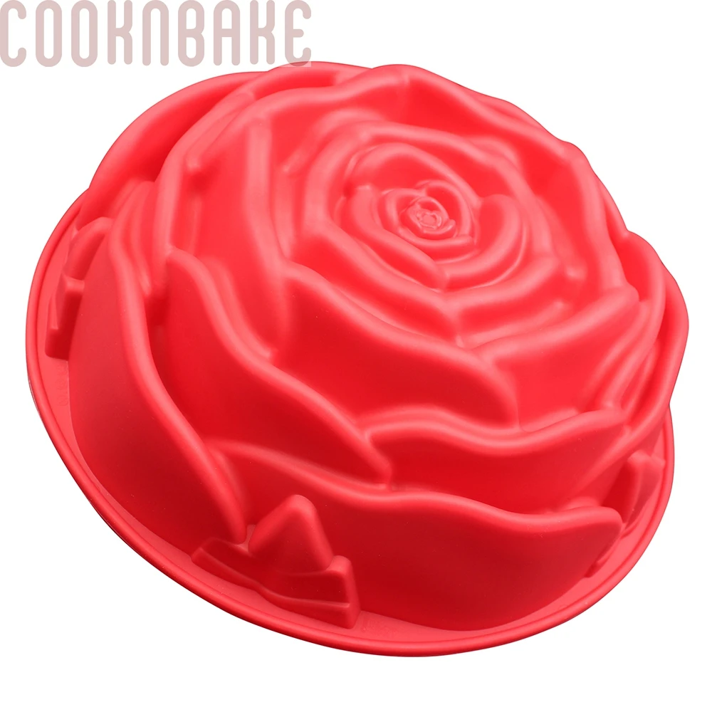 COOKNBAKE DIY Madeleine Роза силиконовые Форма для выпечки инструмент для выпечки Форма для хлеба форма для печенья CDSM-164