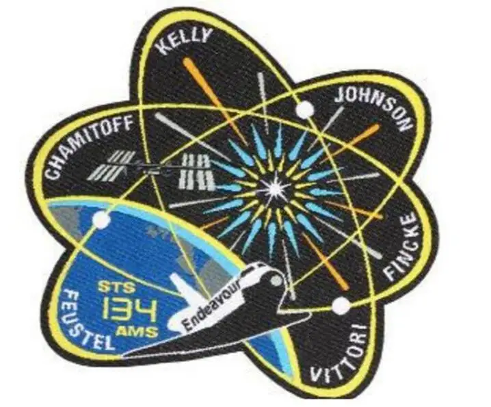 P 1 Piece APOLLO Mission Embroidery Decal Patch Astronaut DIY Spaceship Emblem Collage American Combat Outdoor Supplies Icon Badge - Цвет: P