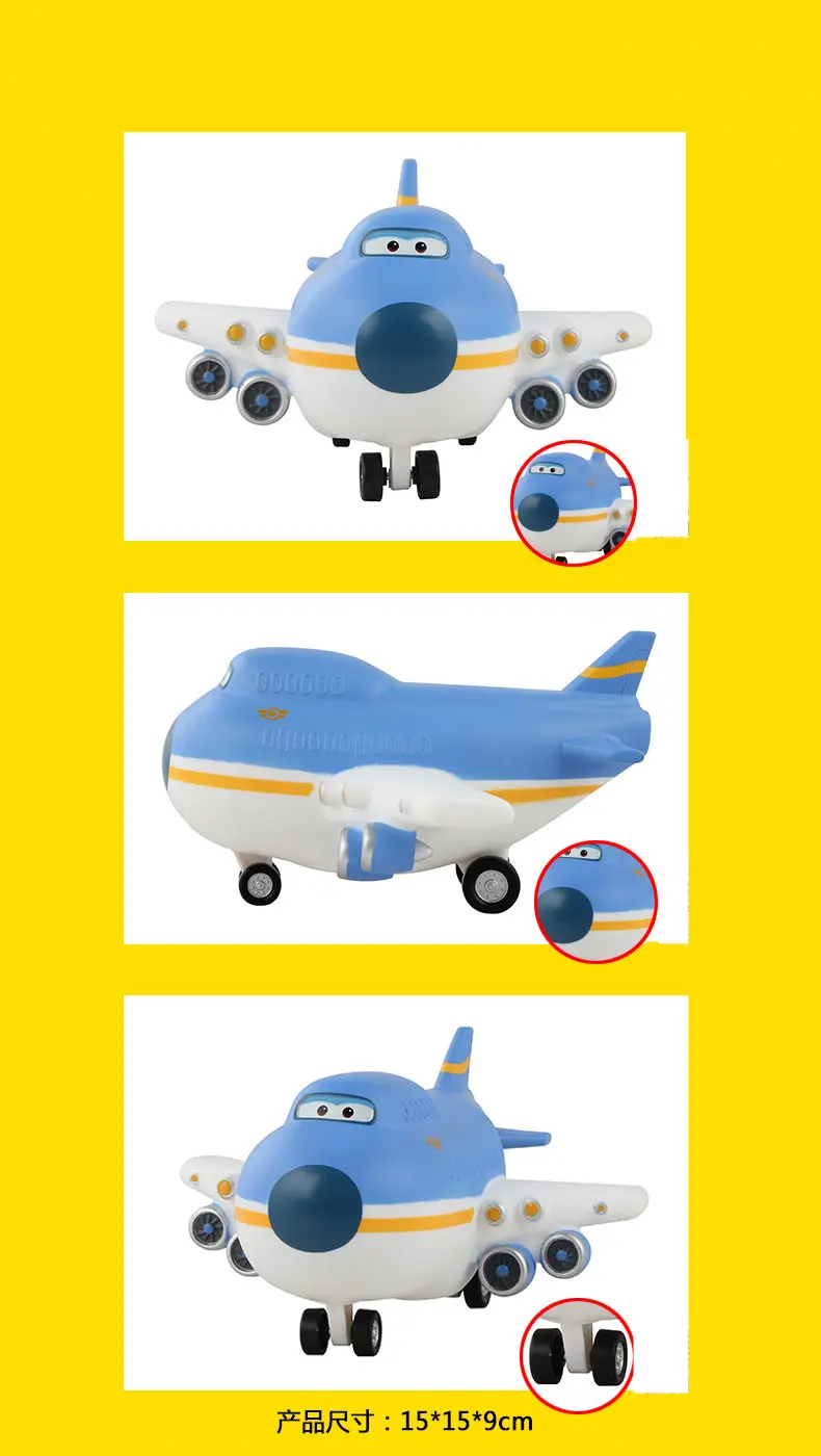 Большой размер! Супер крылышки Мини фигурки из АБС пластика робот игрушка