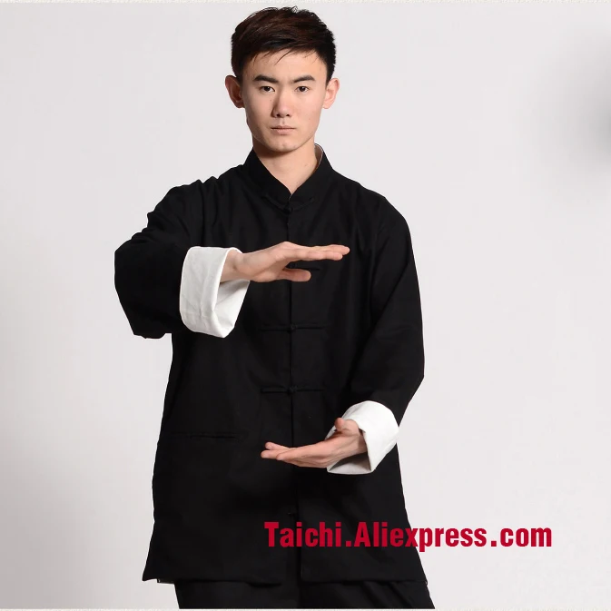 Handmade Linen Tai Chi Uniform Wushu, Kung Fu,martial Art Suit,top+pants,Wing Chun Unform,Chinese Style Clothes