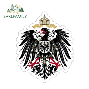 EARLFAMILY 13 см x 10,4 см автомобильный стиль герб оружия Автомобильная наклейка немецкая Империя 1871-1918 kaisверзих водонепроницаемые аксессуары для бампера