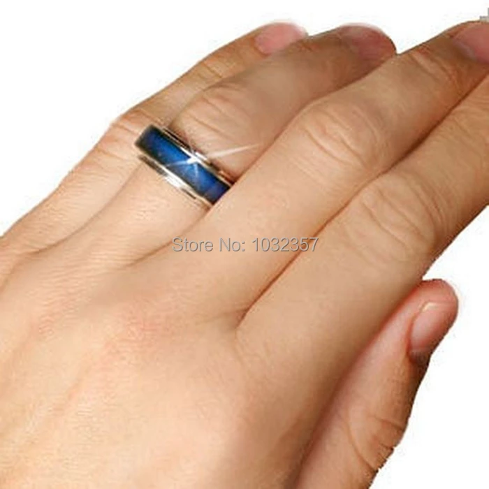Wholesale 50pcs/kot Men/Women Mood Temperature Change Emotion Feeling Color Changeable color Band feeling Rings | Украшения и