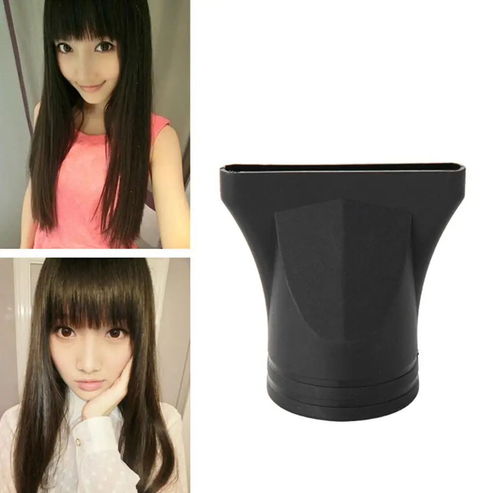 1 Pc Hair Dryer Nozzle Not Easy To Break Thermo Blow Dry Black Styling Accessories New |