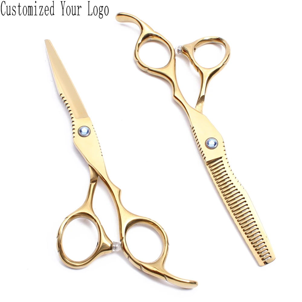 6 дюймовые филировочные ножницы профессиональные для домашних животных