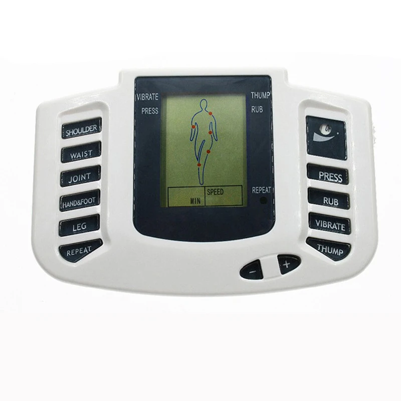 

Health Care Electrical Stimulator Full Body Relax Muscle Therapy Pulse Acupuncture Slimming Massager 16pads