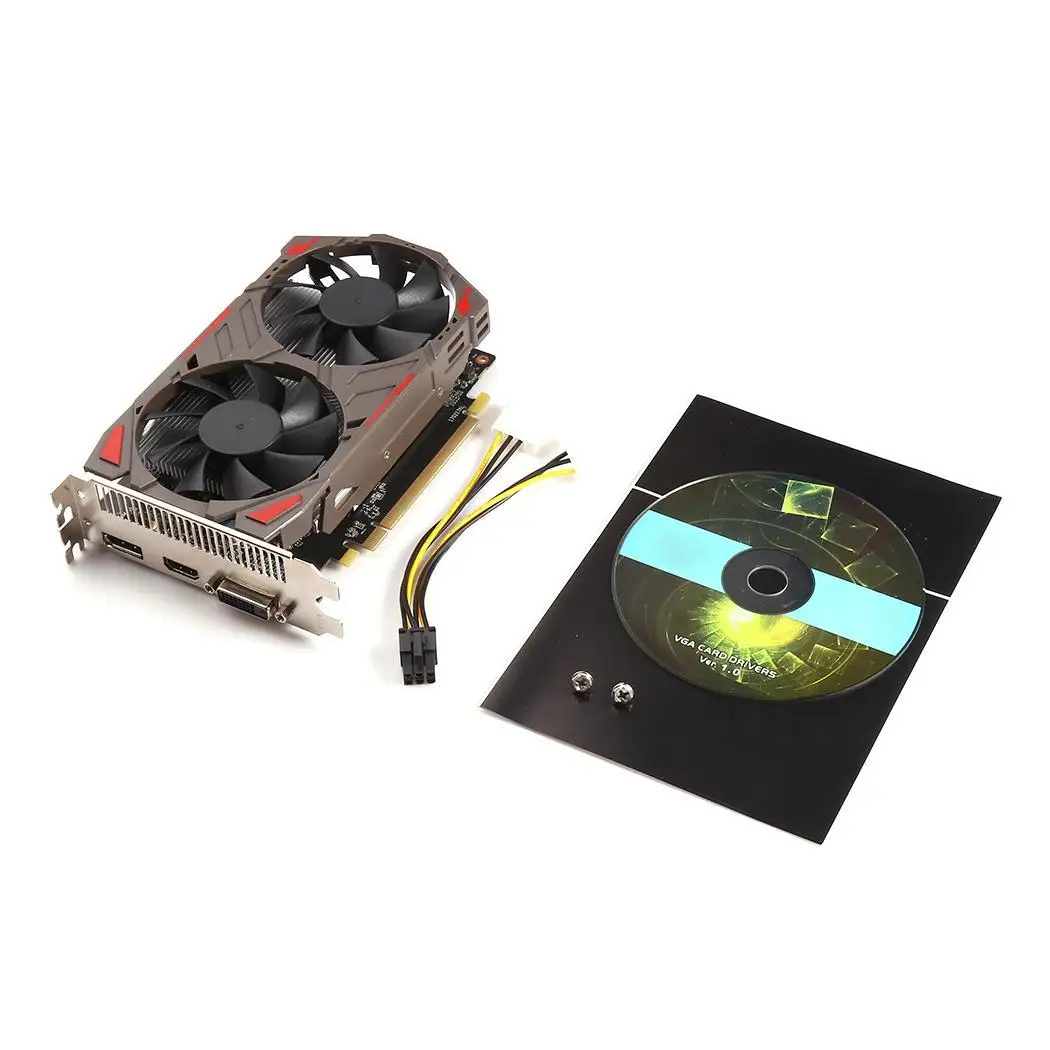 Gpu Rx560 4g 128 бит видеокарты Ddr5 Hdmi графическая видеокарта Pci Express для Amd Чип Видеокарта