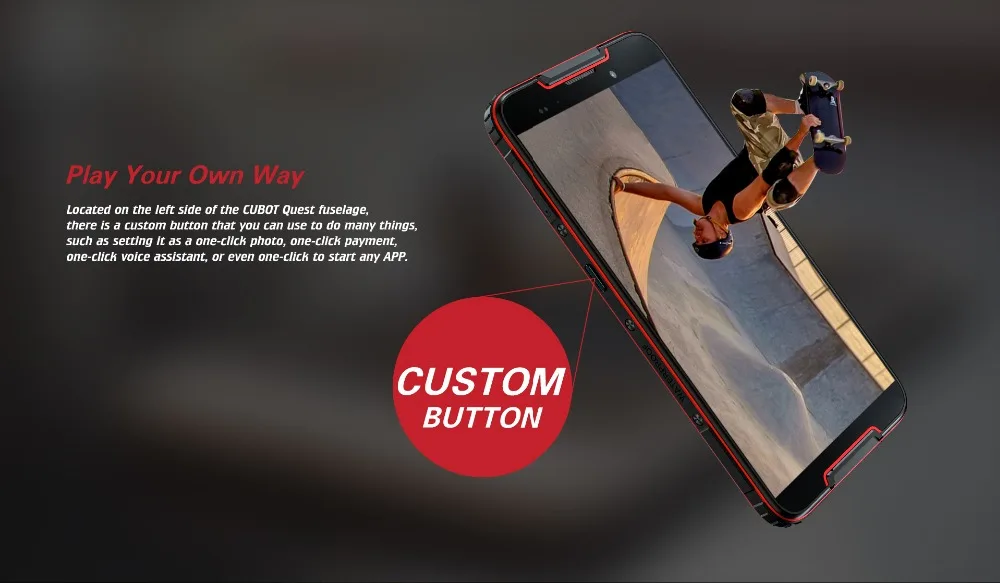 Cubot Quest IP68 водонепроницаемый пылезащитный Мобильный телефон MT6762 Octa Core Andriod 9,0 4 Гб ram 64 Гб rom NFC Смартфон 4000 мАч