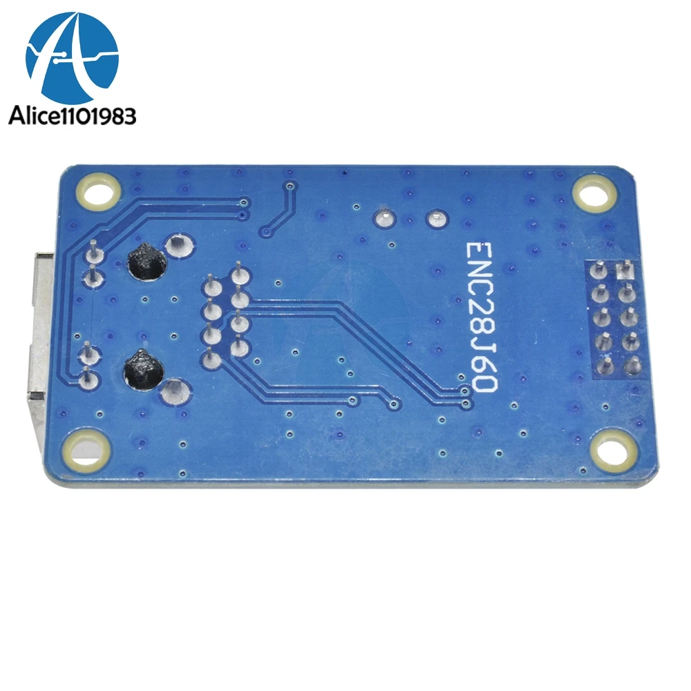 Сетевая плата ENC28J60 LAN Ethernet 25 МГц Кристальный AVR 51 LPC STM32 3 В|Интегральные схемы| |