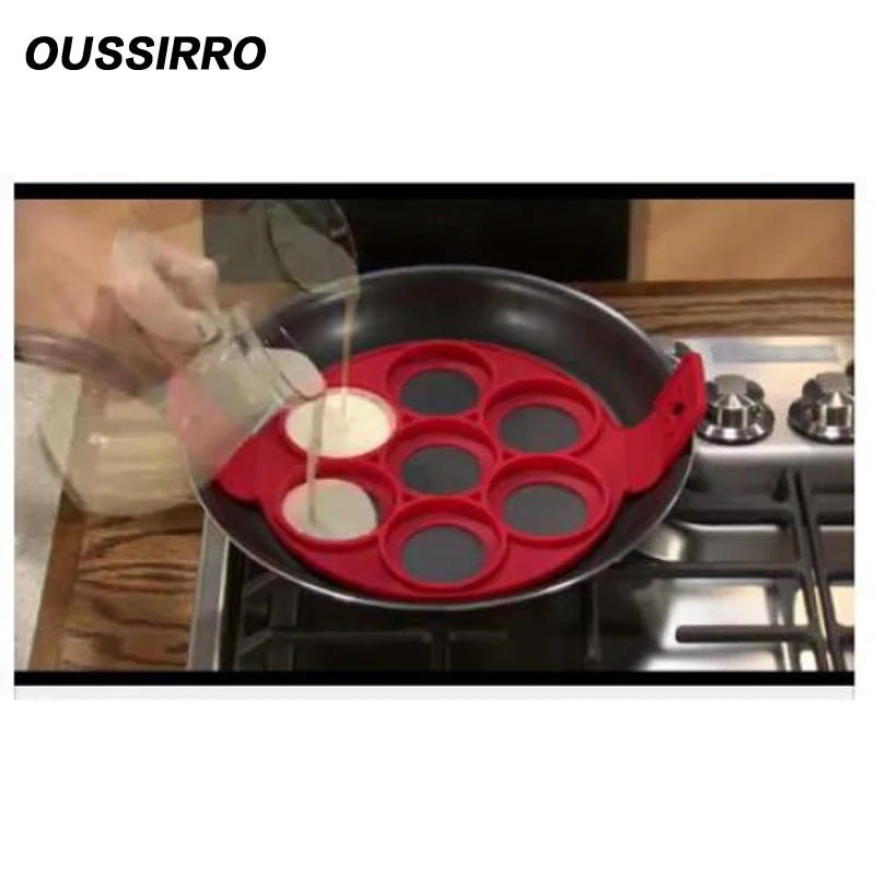 1 шт. кухонная утварь с 4/7/10 отверстиями|pancake mold|gel gelgel clean |