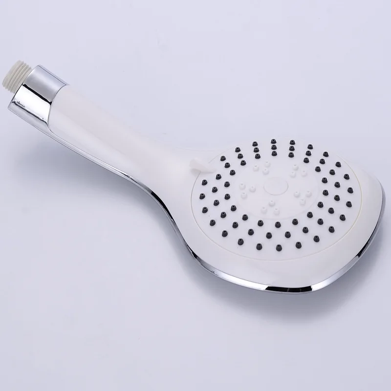

5 Way Chrome Finished G1/2" ABS Water Saving White Mist Shower Head Handheld