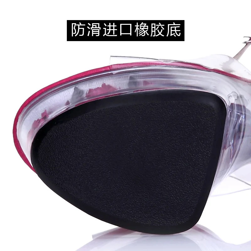 Женские туфли на шпильке 15 см лодочки платформе и с розами пряжкой сандалии