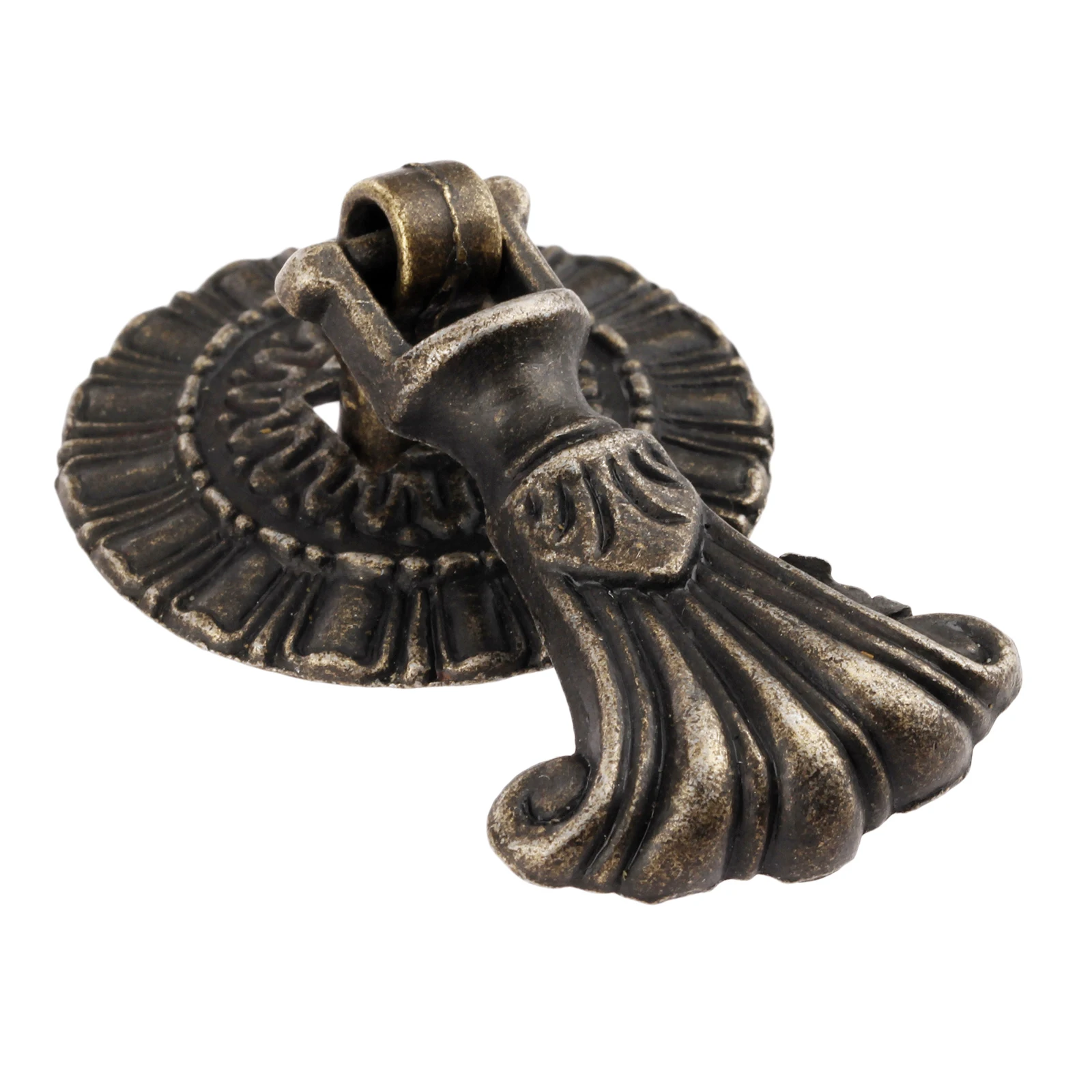 DRELD 1Pc Zinc Alloy Furniture Handle Antique Drawer Knobs Kitchen Cabinet Cupboard Door Handles Pull Fittings | Обустройство дома