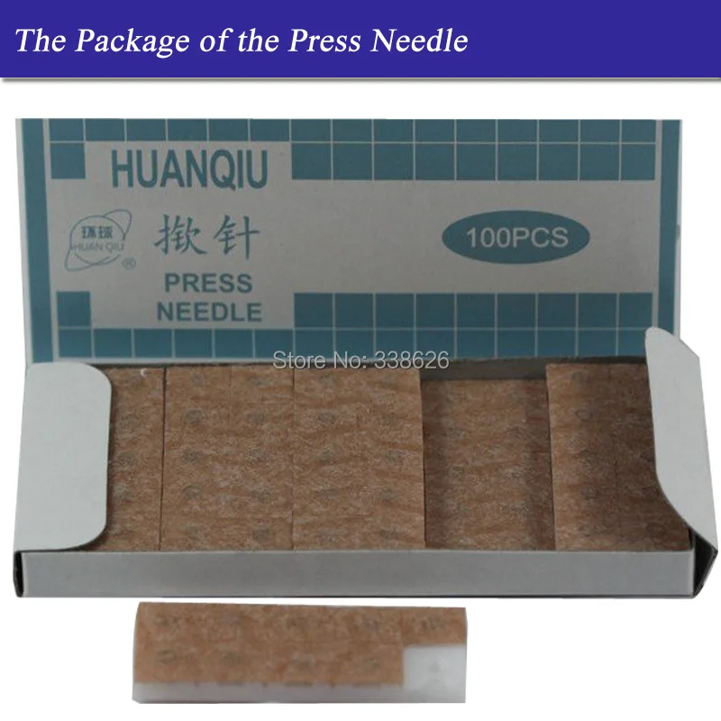 2014 hot sale free shipping huanqiu ear acupuncture needle press auricular needles 0.22*1.3mm of |