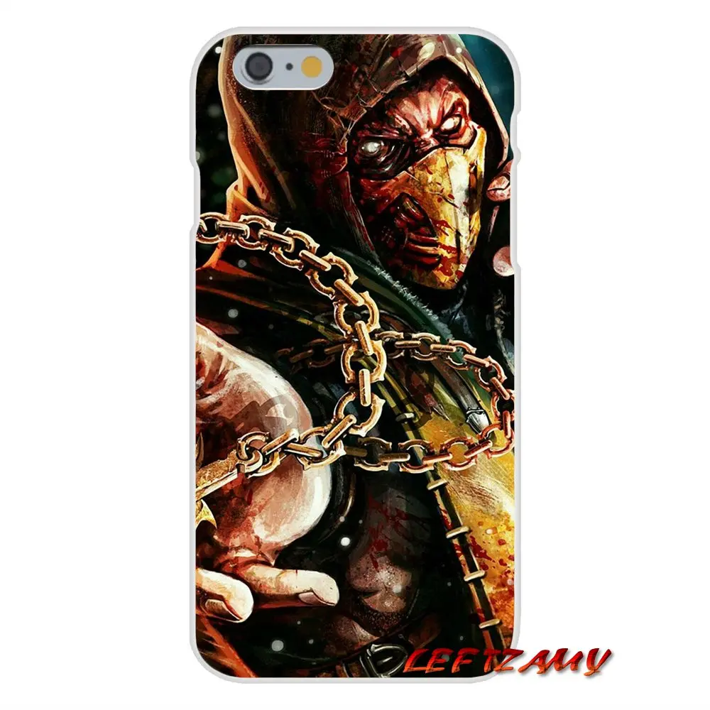 Scorpion in Mortal Kombat For Xiaomi Redmi 3 3S 4A 5A Pro Mi4 Mi4C Mi5S Mi6X Mi Max2 Note 4 Accessories Phone Shell Covers | Мобильные
