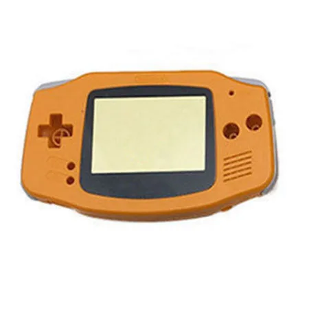 Пластиковый красочный чехол для ремонта корпуса для nintendo Gameboy Advance GBA - Цвет: Orange