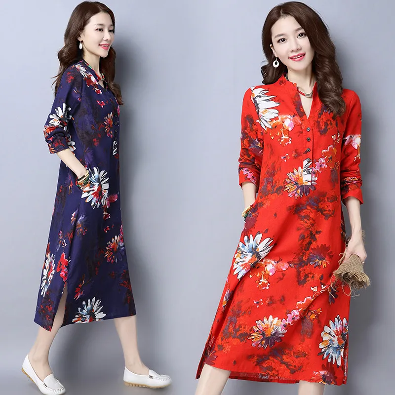 Vetement Femme Ropa Mujer летнее Элегантное повседневное женское платье с принтом для