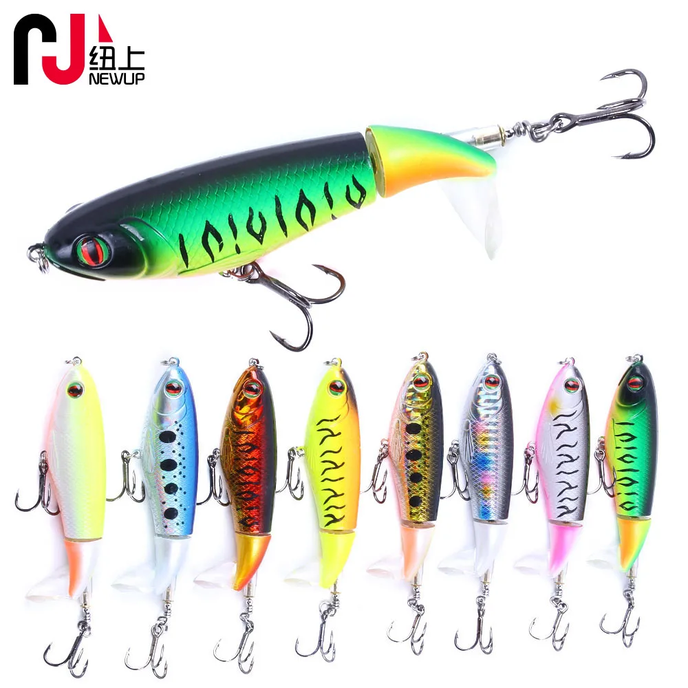 NEWUP 1 шт. Topwater плавающая приманка для рыбалки карандаш 8 5 см 9 г поверхность