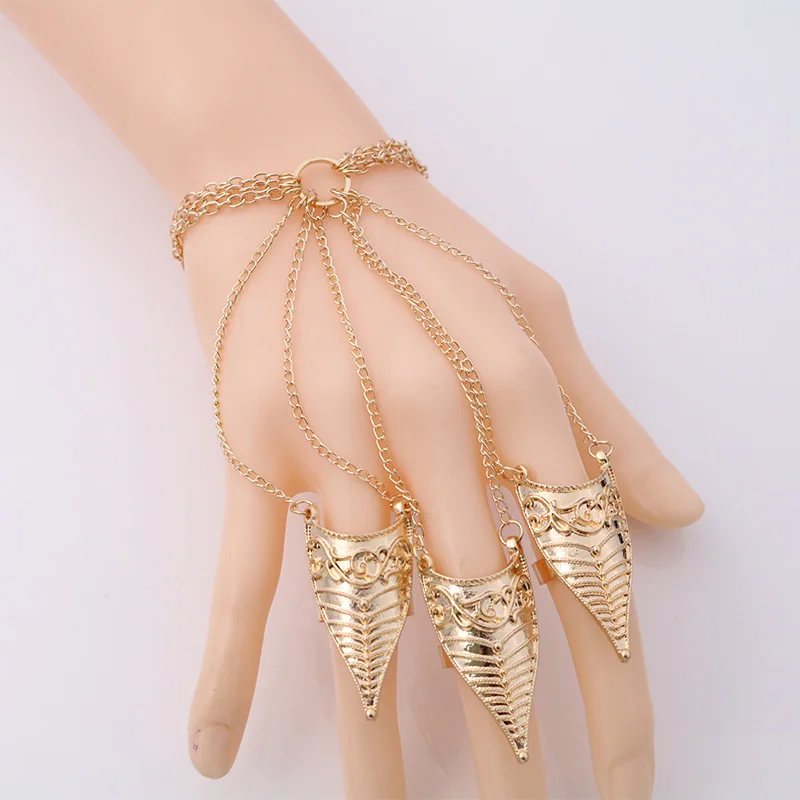 ZIVangela женский модный браслет на Хэллоуин с золотым и серебряным покрытием в