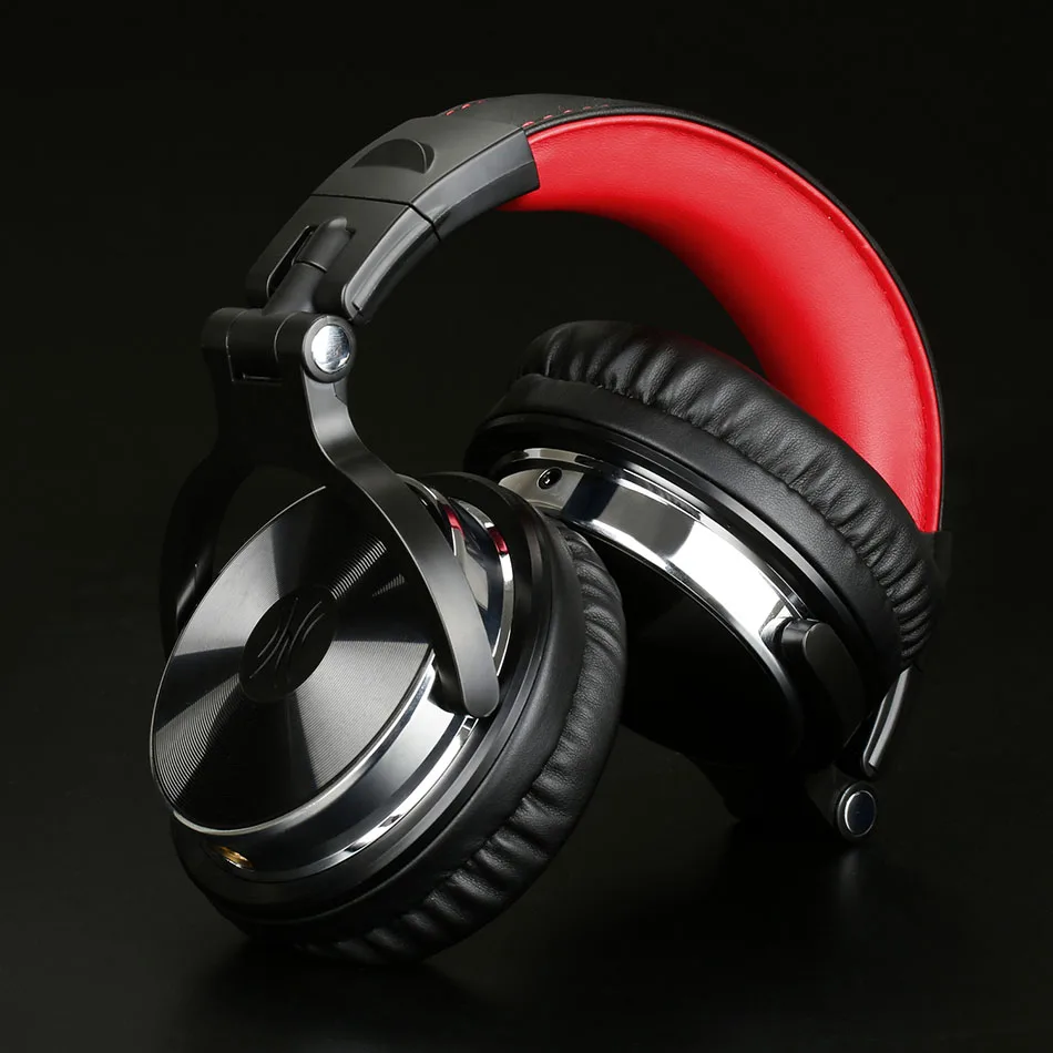 OneOdio Original Headphones Professional Studio Dynamic Stereo DJ Headphones With Microphone Wired Headset Monitoring For Phone