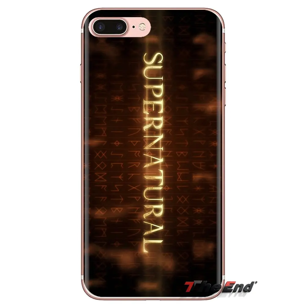 For HTC One U11 U12 X9 M7 M8 A9 M9 M10 E9 Plus Desire 630 530 626 628 816 820 830 Supernatural TV Show Quotes logo Art Soft Case |