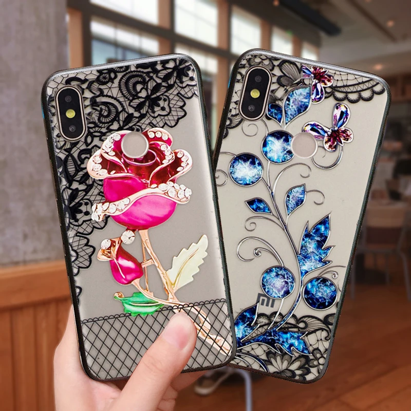 Чехол YonLinTan чехол для Xiaomi Redmi Note 6 pro Note6 6Pro роскошные красивые 3d чехлы на твердом ПК