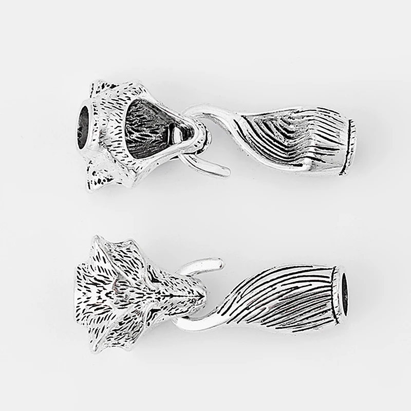 3 комплекта заглушки для браслета 8 мм|jewelry findings|end capsround leather cord |