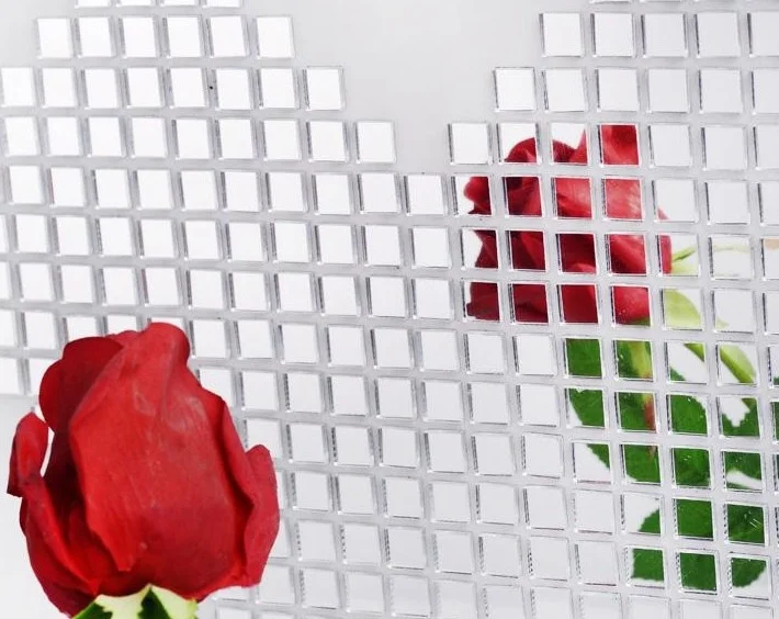 100 шт. 3x3 см квадратная наклейка для зеркала DIY зеркала|sticker mirror|sticker wall mirrorstickers stickers