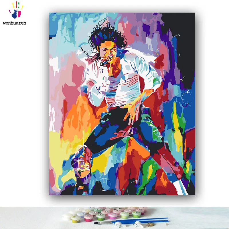 DIY картинки для раскраски по номерам в различных расцветках с применением