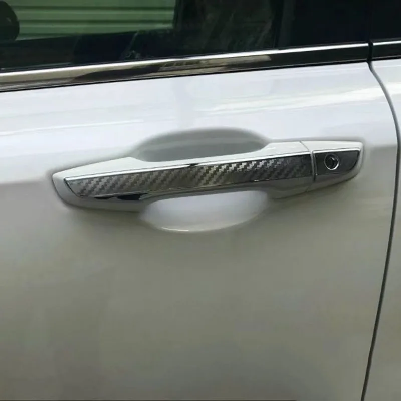 HOTTOP для HONDA CRV CR V 2017 2018 ABS Хромированная чаша ручки/крышка дверной ручки наклейка